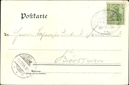 Ak Helmstedt in Niedersachsen, Teilansicht