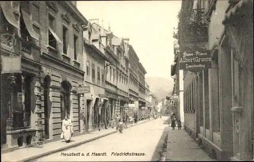 Ak Neustadt an der Haardt Neustadt an der Weinstraße, Friedrichstraße