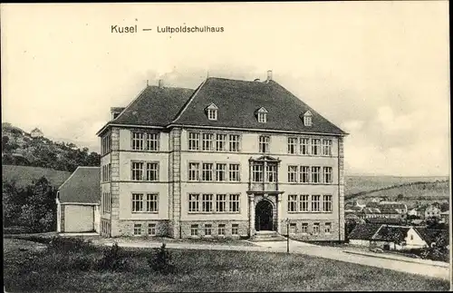 Ak Kusel in der Pfalz, Luitpoldschulhaus