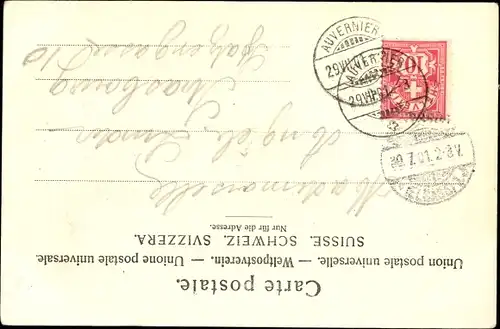 Ak Auvernier Kanton Neuenburg, Ancienne porte