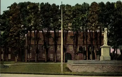 Ak Bad Bramstedt in Holstein, Roland, Altes Schloss