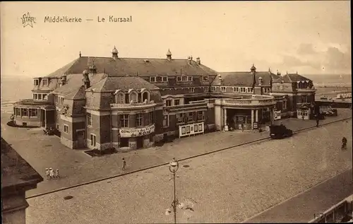 Ak Middelkerke Westflandern, Le Kursaal