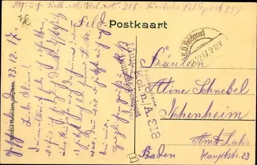 Ak Izegem Iseghem Westflandern, Vaart en Zuidkaai