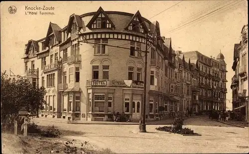 Ak Zoute Knokke Heist Westflandern, Hotel Terminus