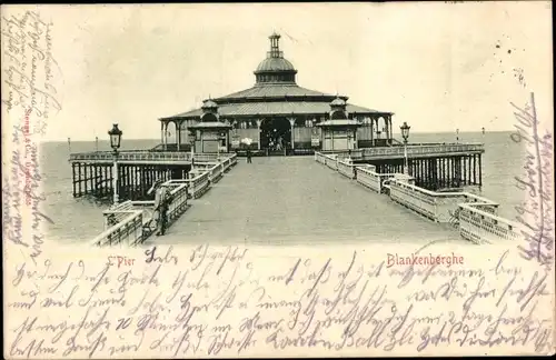 Ak Blankenberghe Blankenberge Westflandern, l'Pier