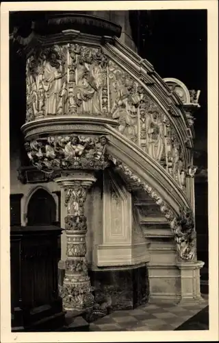 Ak Halle an der Saale, Dom, Kanzel