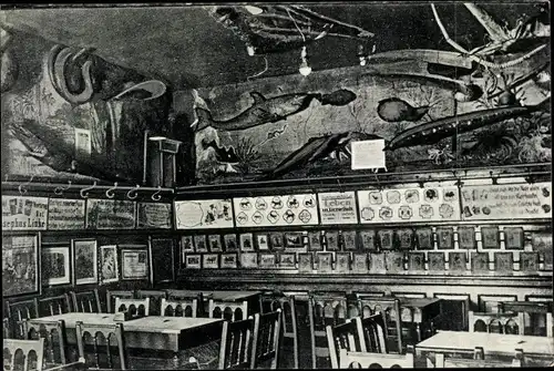 Ak Dresden Altstadt, Josephus Linke, Dresdner Bauern Museum, rechte Ecke