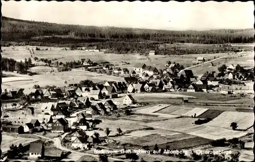 Ak Altenberg im Erzgebirge, Blick vom Geisingberg auf die Stadt