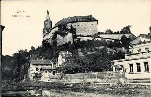 Ak Weida Thüringen, Schloss Osterburg