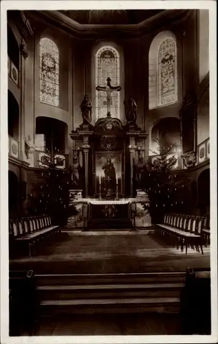 Ak Glauchau in Sachsen, Altarplatz der St. Georgenkirche