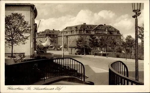 Ak Glauchau, Glauchauer Hof und Umgebung, Treppe