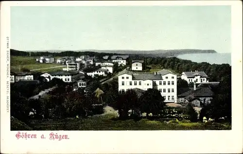 Ak Ostseebad Göhren auf Rügen, Ortsansicht