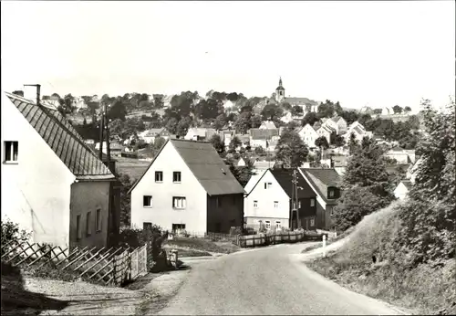 Ak Jöhstadt im Erzgebirge Sachsen, Teilansicht des Ortes