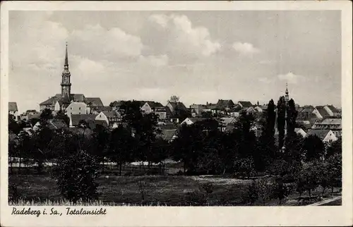 Ak Radeberg in Sachsen, Totalansicht