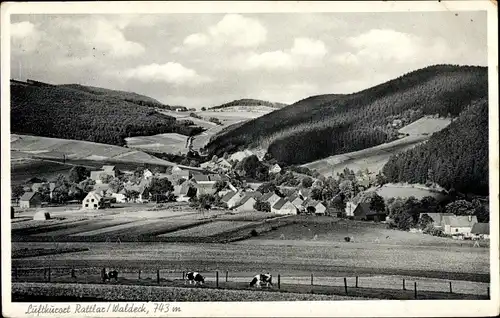 Ak Rattlar Willingen Upland in Hessen, Panorama