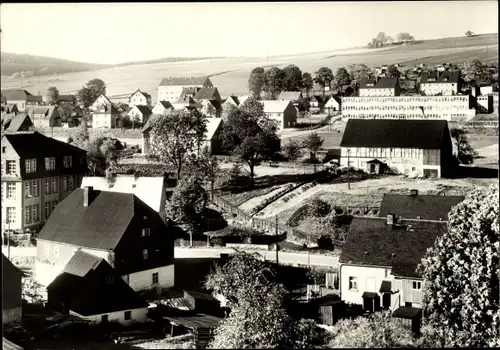 Ak Neudorf Sehmatal im Erzgebirge, Panorama