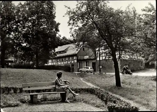 Ak Hartha in Sachsen, Ferienheim Talmühle