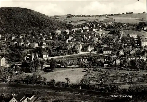 Ak Hainsberg Freital in Sachsen, Ortsansicht