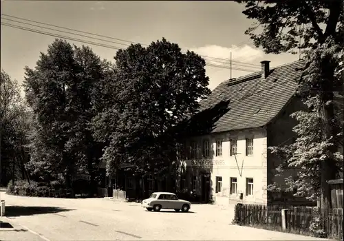 Ak Grillenburg Tharandt Sachsen, Gasthof Grillenburg