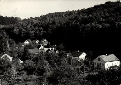 Ak Grund Mohorn Wilsdruff Sachsen, Ortsansicht