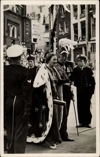 Ak Königin Juliana der Niederlande und Prinz Bernhard, 1948