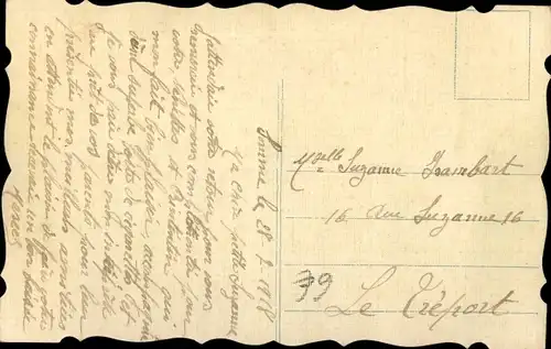 Handgemalt Ak Nelken, Blüten, Cueillies pour vous