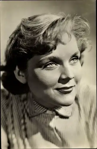 Ak Schauspielerin Maria Buschhoff, Portrait, DEFA Film, Sommerliebe