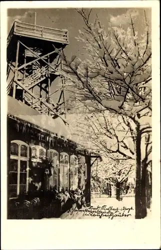 Foto Ak Świeradów Zdrój Bad Flinsberg Schlesien, Bergwirtschaft