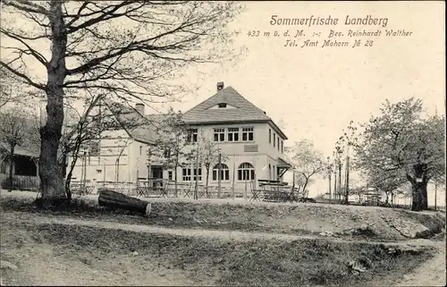Ak Herzogswalde Wilsdruff Sachsen, Landberg, Sommerfrische, Gastwirtschaft Reinhardt Walther