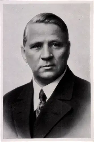 Sammelbild Olympia 1936, J. Sigfrid Edström, Vorsitzender des schwedischen Olympischen Komitees