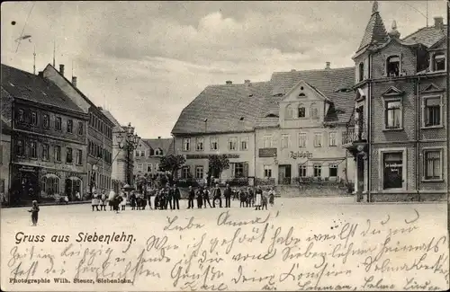 Ak Siebenlehn Großschirma im Kreis Mittelsachsen, Ratskeller