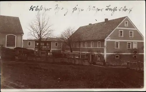 Foto Ak Berthelsdorf Weißenborn im Erzgebirge, Gehöft