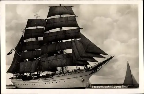 Ak Segelschulschiff Gorch Fock
