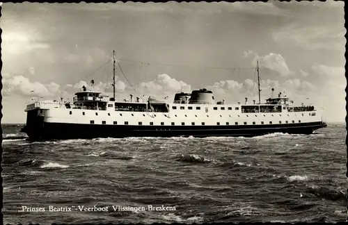 Ak Prinses Beatrix Veerboot Vlissingen Breskens, Fährschiff