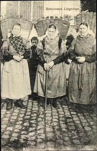 Ak Liège Lüttich Wallonien, Botteresses Liegeoises