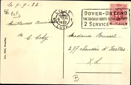 Ak Liège Lüttich Wallonien, Montagne de Bueren