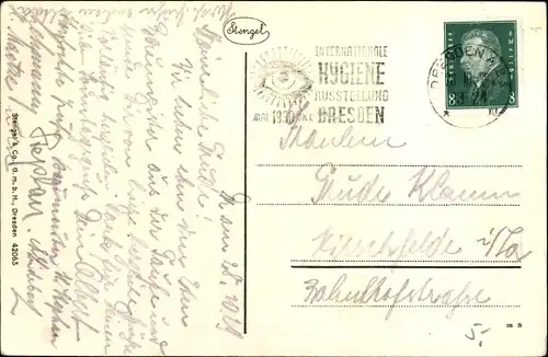 Ak Dresden, Rats-Weinkeller, Großer Saal