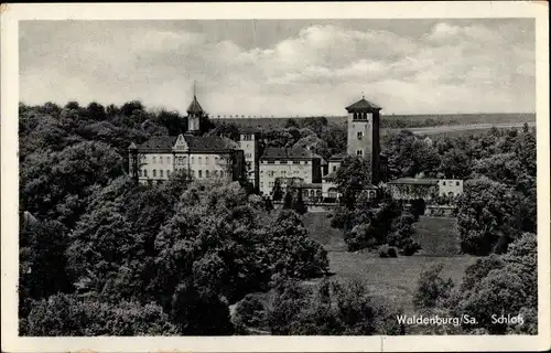 Ak Waldenburg in Sachsen, Schloss