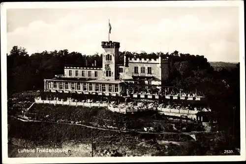 Ak Kötzschenbroda Radebeul Sachsen, Friedensburg, Berggasthaus