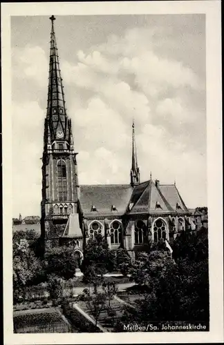 Ak Meißen an der Elbe, Johanneskirche