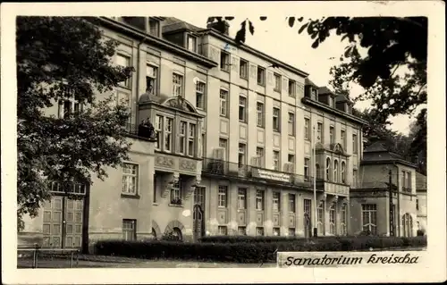 Foto Ak Kreischa bei Dresden, Sanatorium