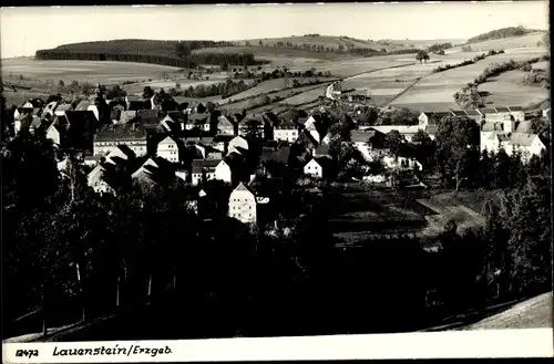 Ak Lauenstein Altenberg im Erzgebirge, Panorama