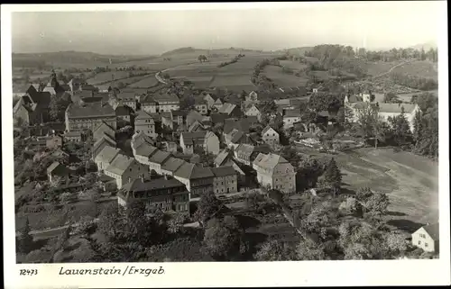 Ak Lauenstein Altenberg im Erzgebirge, Teilansicht, Wohnhäuser