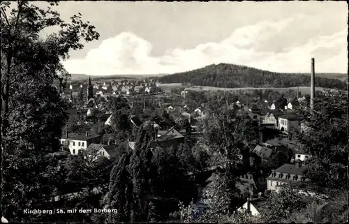 Ak Kirchberg in Sachsen, Panorama mit Borberg