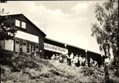 Ak Tanneberg Klipphausen in Sachsen, Triebischtal-Baude