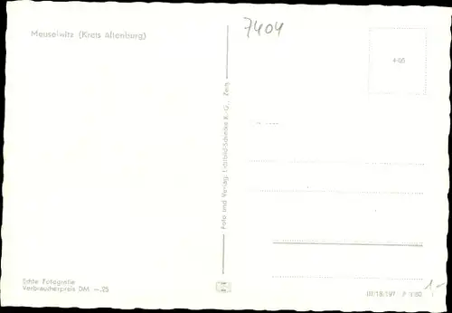 Ak Meuselwitz in Thüringen, Poliklinik