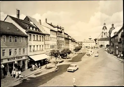 Ak Schmölln in Thüringen, Marktplatz, Geschäft Walter Simon
