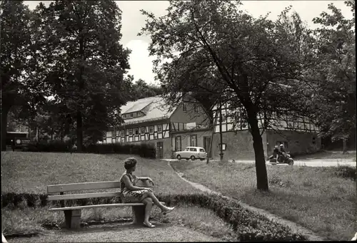 Ak Hartha in Sachsen, Ferienheim Talmühle