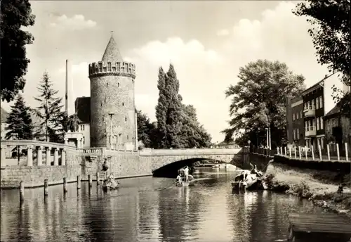 Ak Brandenburg an der Havel, Steintor und Steintorbrücke