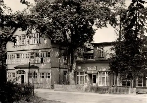 Ak Elend Oberharz am Brocken, FDGB Erholungsheim Waldmühle